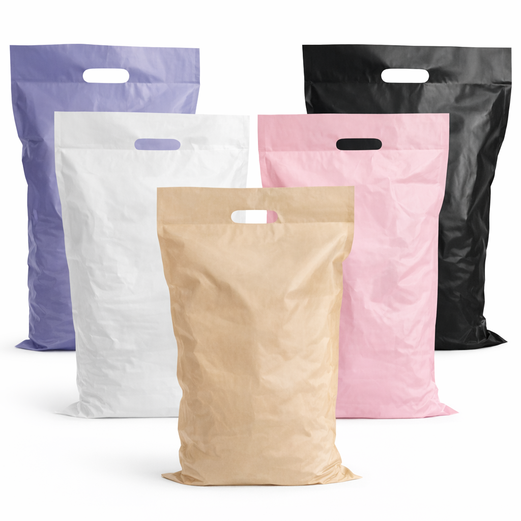 Bolsas de envíos con agarrador